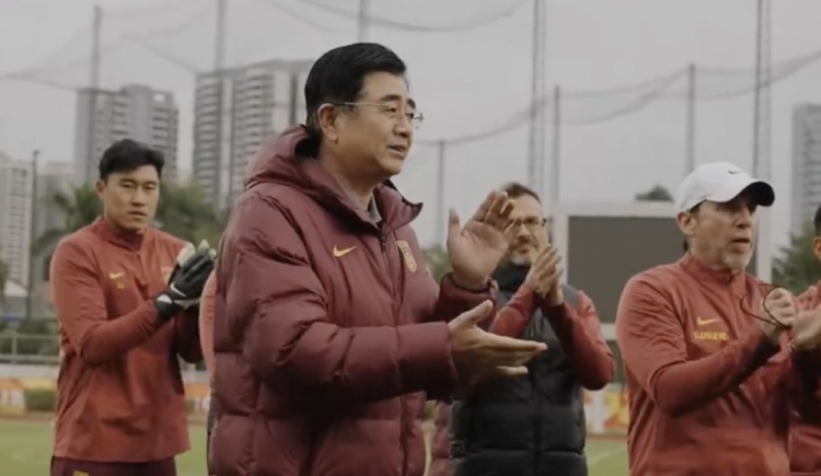  U20亞洲杯開(kāi)賽在即，足協(xié)主席宋凱探班U20國(guó)青隊(duì)