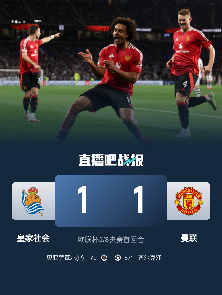  能否拿下歐聯(lián)杯？曼聯(lián)本賽季歐聯(lián)杯繼續(xù)不敗，9場5勝4平